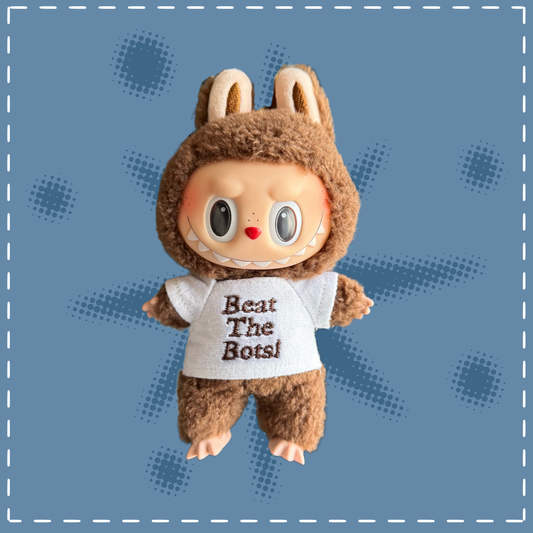 Labubu Embroidered T-Shirt